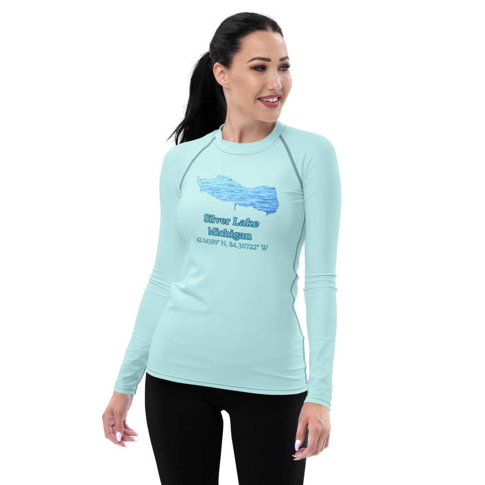 Silver Lake Women's Rash Guard / Swim Shirt
