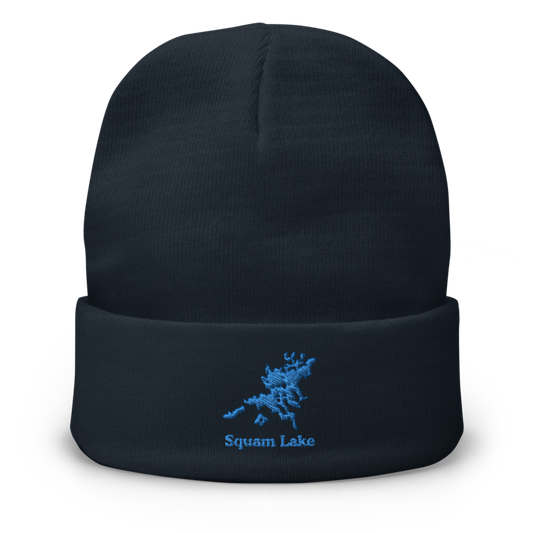 {Lake} Embroidered Beanie Hat