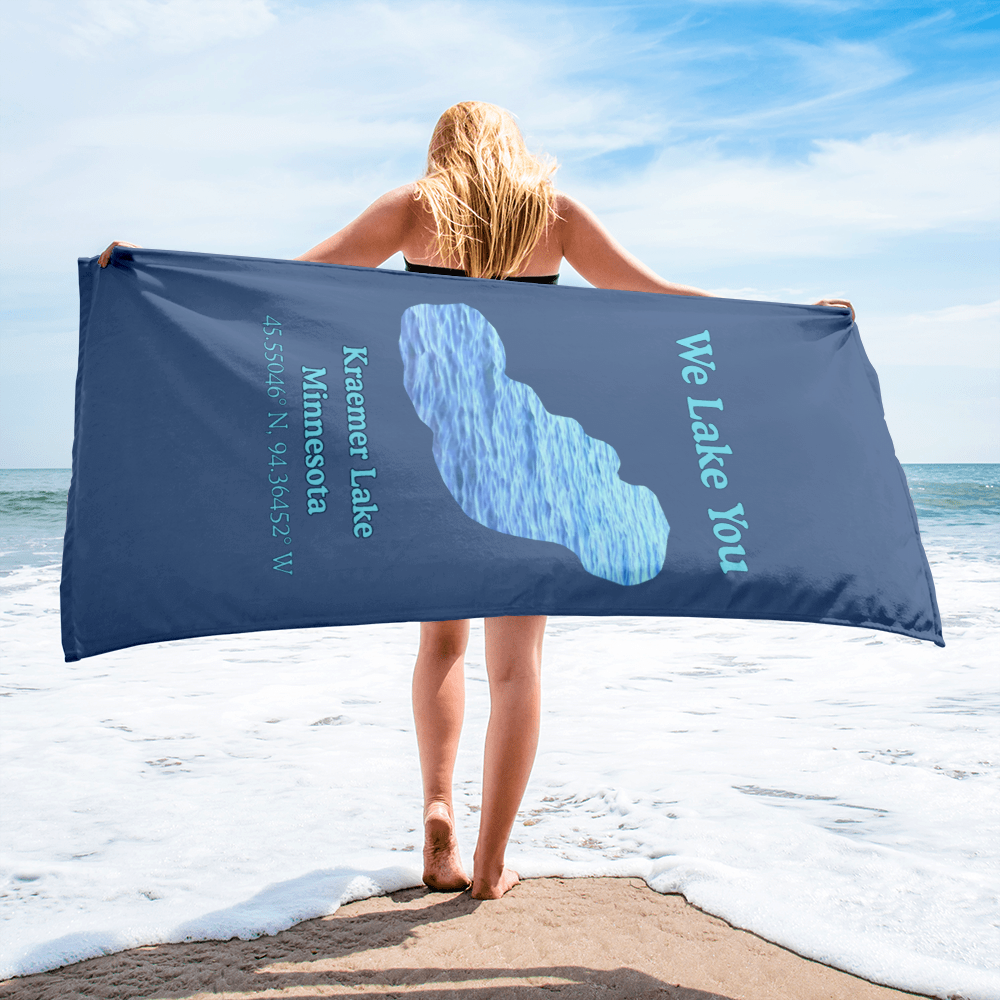 Kraemer Lake Beach Towel