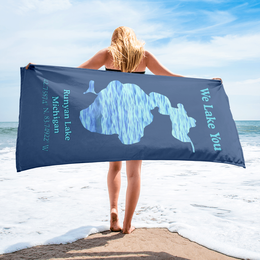 Runyan Lake Beach Towel