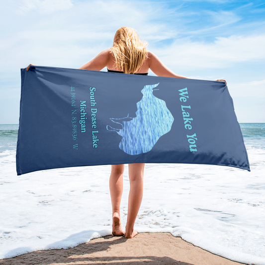 South Dease Lake Beach Towel