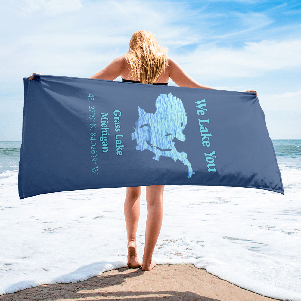 Grass Lake Beach Towel