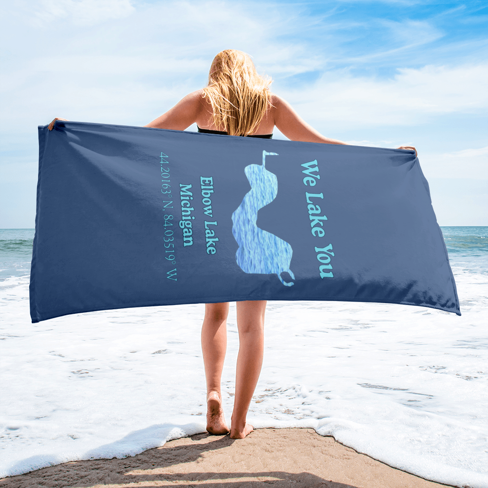 Elbow Lake Beach Towel