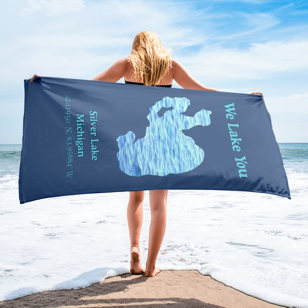 Silver Lake Beach Towel