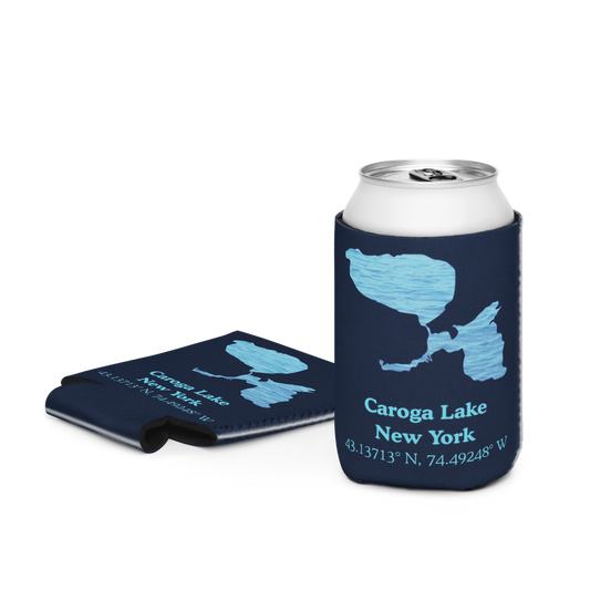 Caroga Lake Can Cooler (Regular & Slim Sizes)