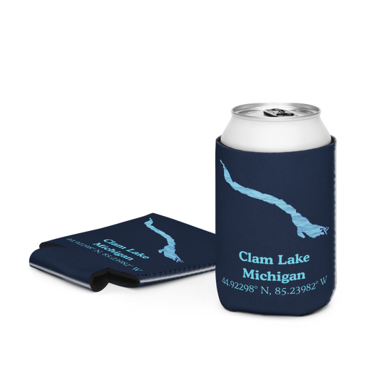 Clam Lake Can Cooler (Regular & Slim Sizes)