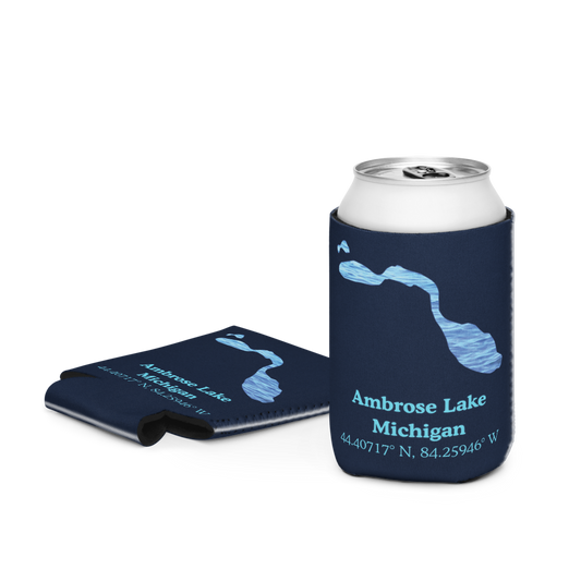 Ambrose Lake Can Cooler (Regular & Slim Sizes)