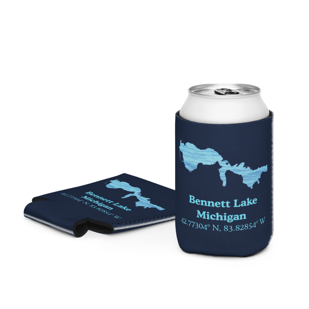 Bennett Lake Can Cooler (Regular & Slim Sizes)
