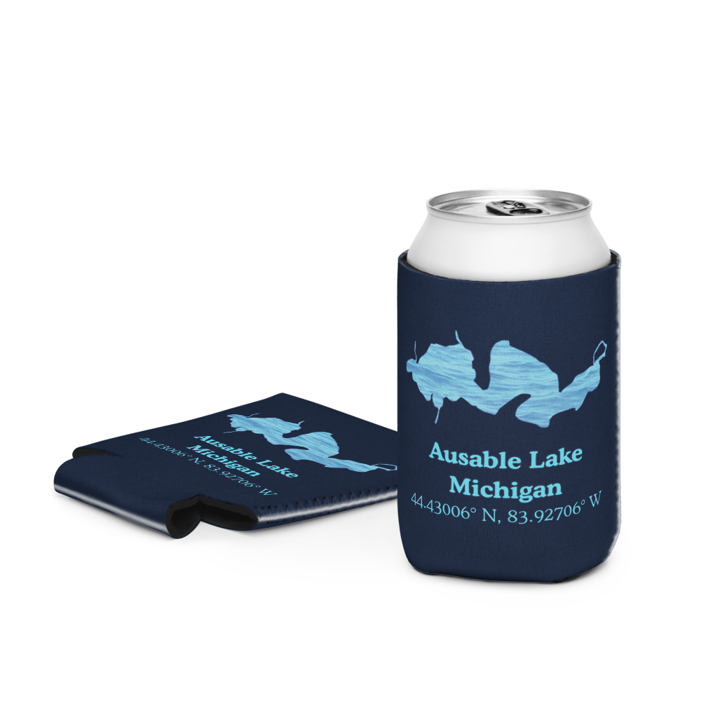 Ausable Lake Can Cooler (Regular & Slim Sizes)
