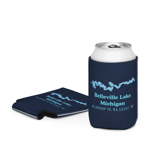 Belleville Lake Can Cooler (Regular & Slim Sizes)