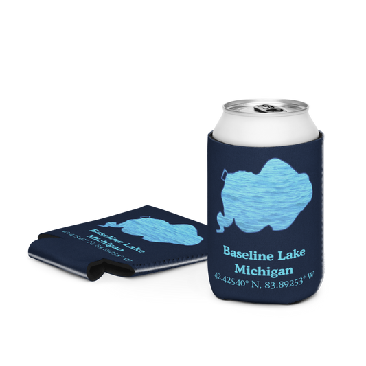 Baseline Lake Can Cooler (Regular & Slim Sizes)