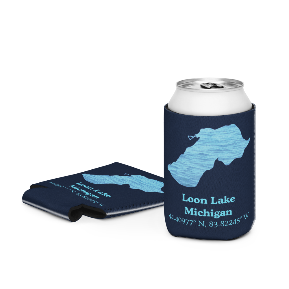 Loon Lake Can Cooler (Regular & Slim Sizes)
