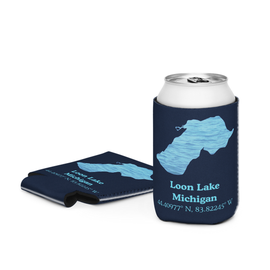 Loon Lake Can Cooler (Regular & Slim Sizes)