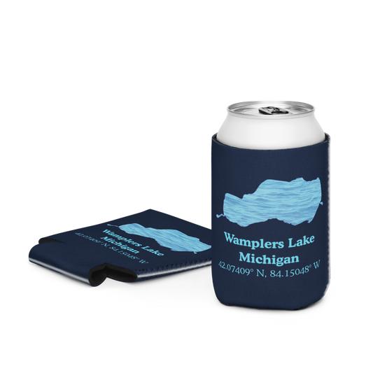 Wamplers Lake Can Cooler (Regular & Slim Sizes)