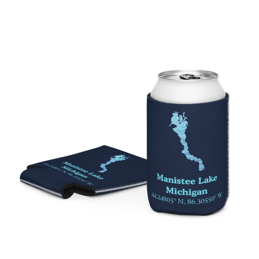 Manistee Lake Can Cooler (Regular & Slim Sizes)