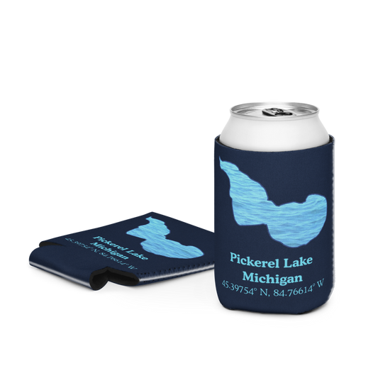 Pickerel Lake  Can Cooler (Regular & Slim Sizes)
