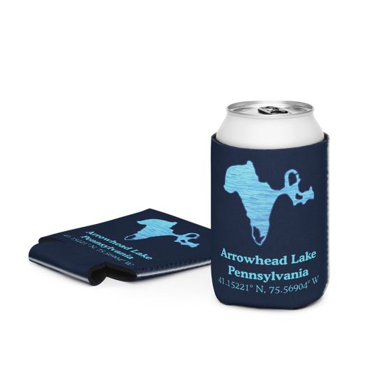 Arrowhead Lake Can Cooler (Regular & Slim Sizes)