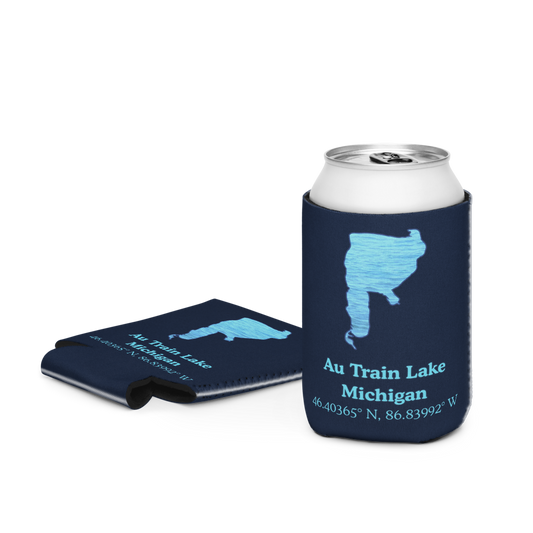 Au Train Lake Can Cooler (Regular & Slim Sizes)