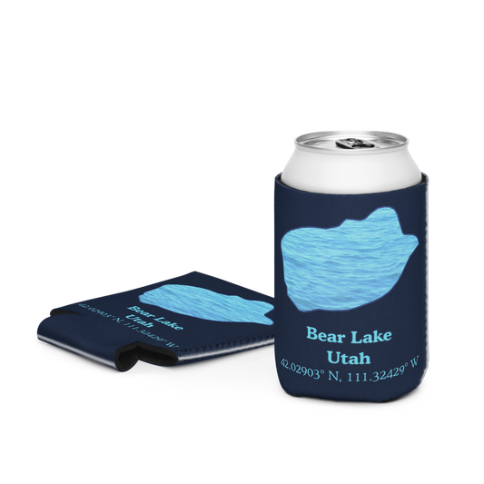 Bear Lake Can Cooler (Regular & Slim Sizes)