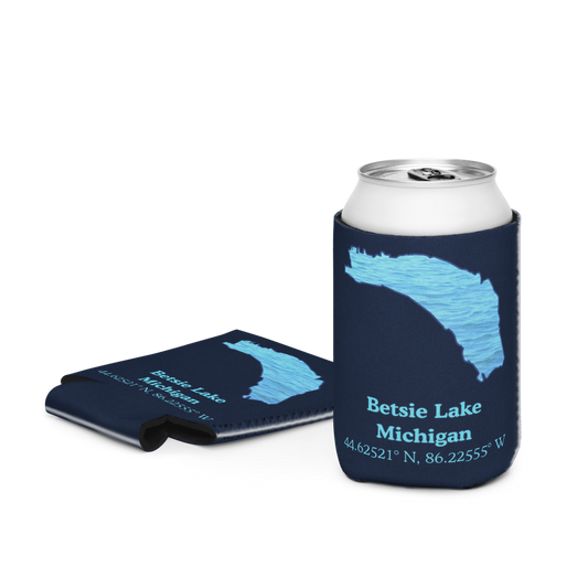 Betsie Lake Can Cooler (Regular & Slim Sizes)