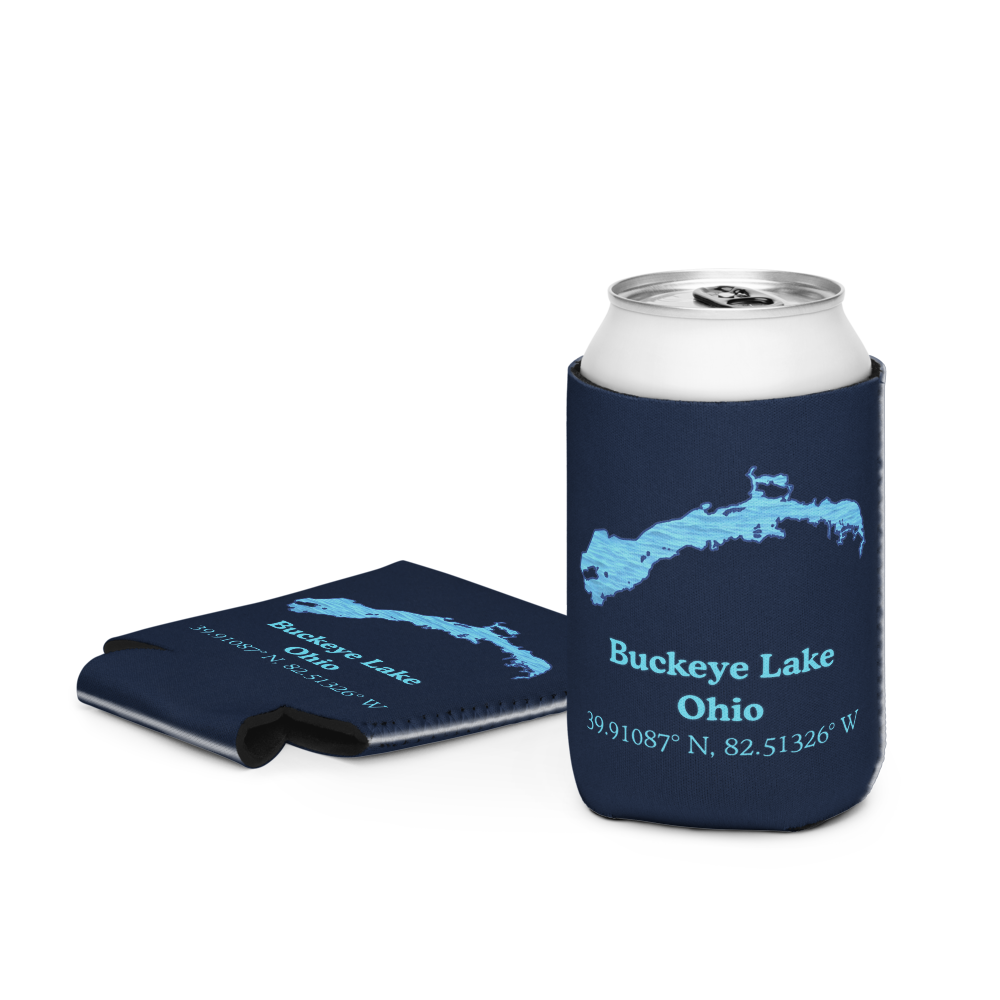 Buckeye Lake Can Cooler (Regular & Slim Sizes)