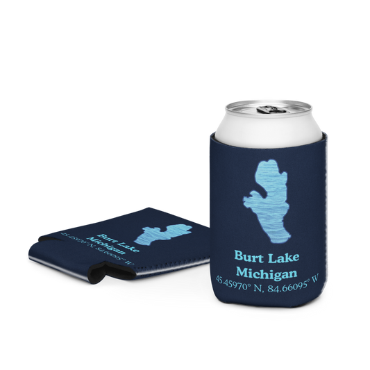 Burt Lake Can Cooler (Regular & Slim Sizes)