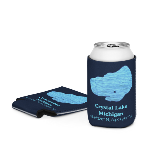 Crystal Lake Can Cooler (Regular & Slim Sizes)