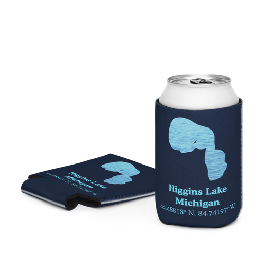 Higgins Lake Can Cooler (Regular & Slim Sizes)