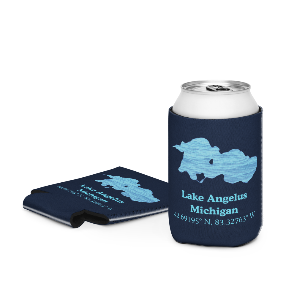 Lake Angelus Can Cooler