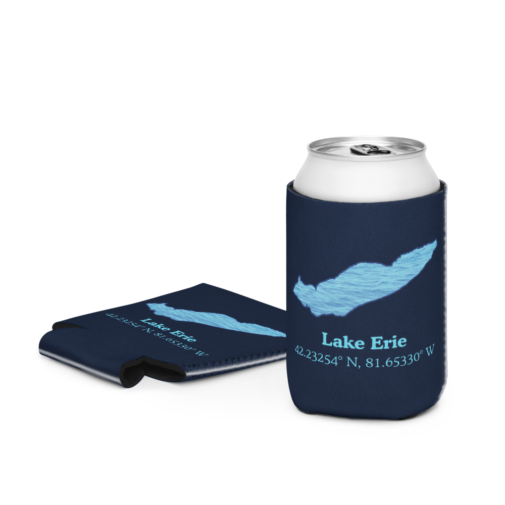 Lake Erie Can Cooler (Regular & Slim Sizes)