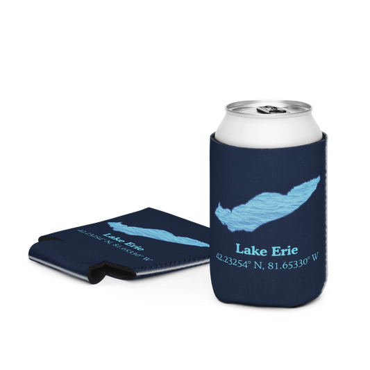 Lake Erie Can Cooler (Regular & Slim Sizes)