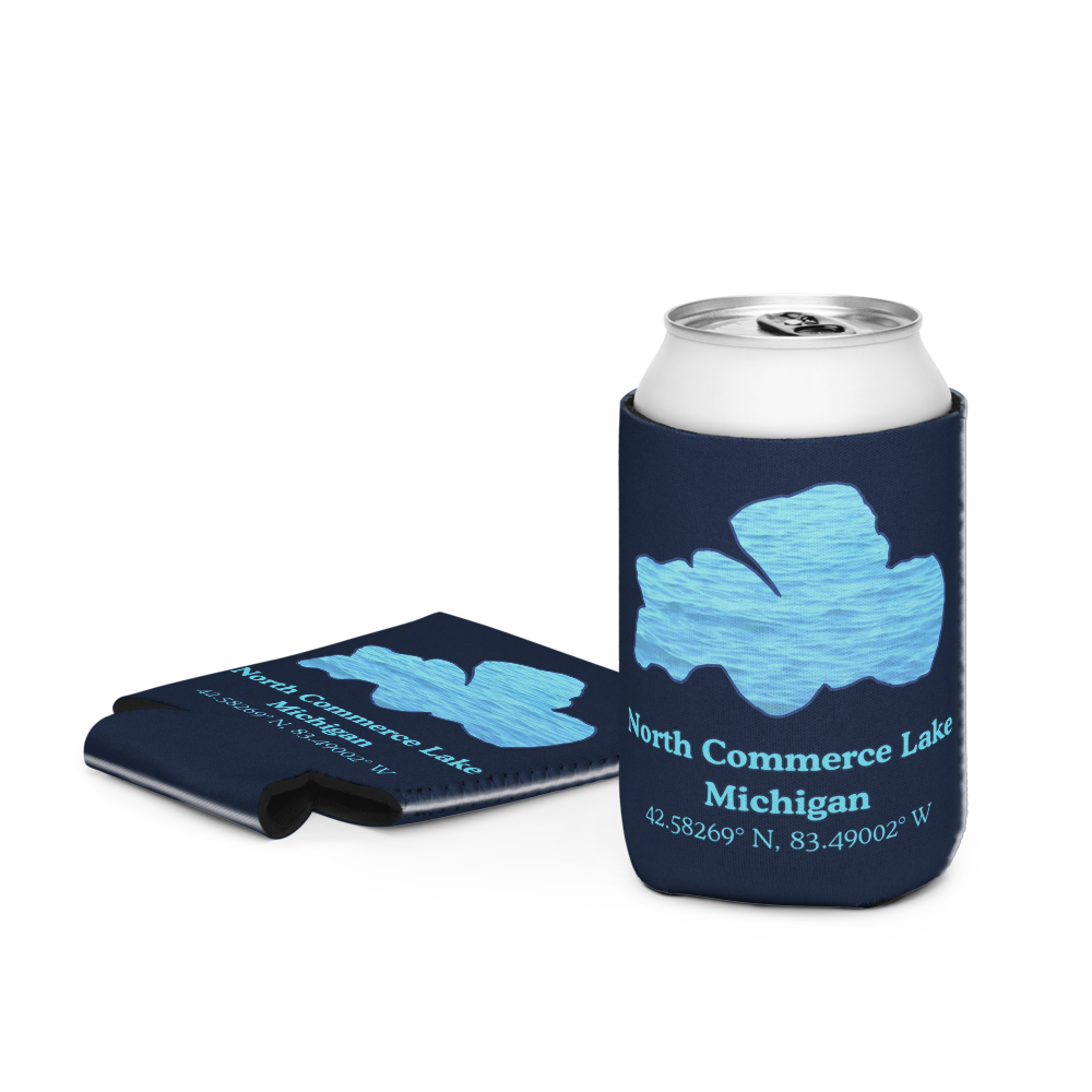 North Commerce Lake Can Cooler (Regular & Slim Sizes)