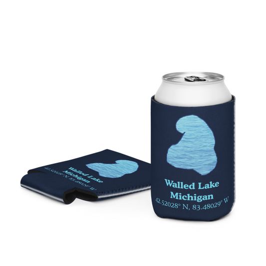Walled Lake Can Cooler (Regular & Slim Sizes)