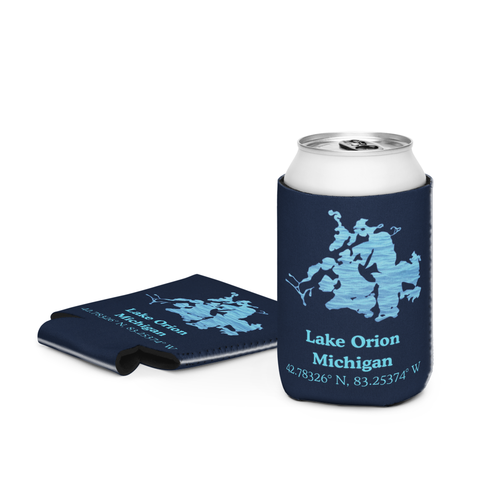 Lake Orion Can Cooler (Regular & Slim Sizes)