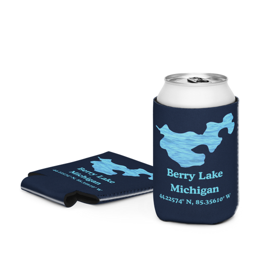 Berry Lake Can Cooler (Regular & Slim Sizes)