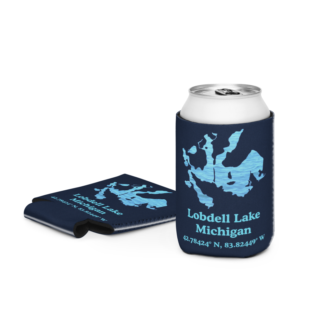Lobdell Lake Can Cooler (Regular & Slim Sizes)