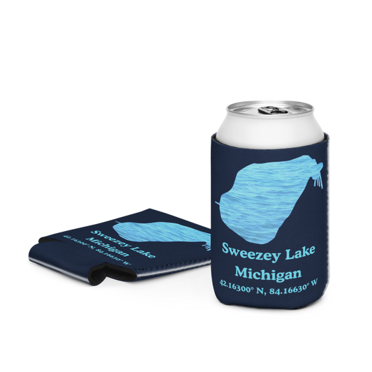 Sweezey Lake Can Cooler (Regular & Slim Sizes)