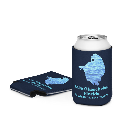 Lake Okeechobee Can Cooler (Regular & Slim Sizes)