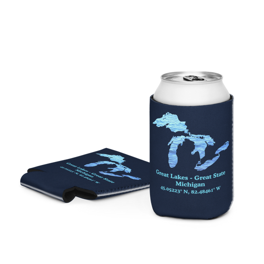 Great Lakes - Great State Can Cooler (Regular & Slim Sizes)