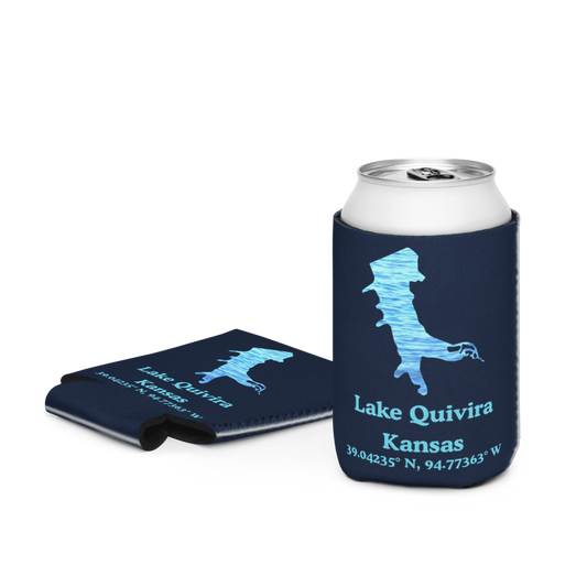 Lake Quivira Can Cooler (Regular & Slim Sizes)