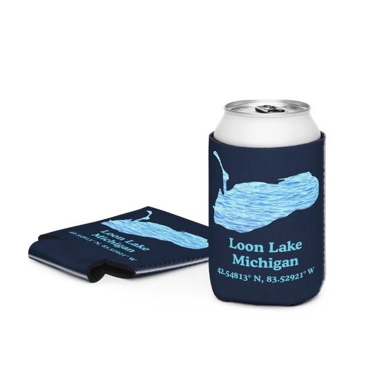 Loon Lake Can Cooler (Regular & Slim Sizes)