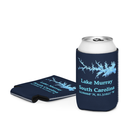 Lake Murray Can Cooler (Regular & Slim Sizes)