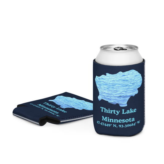 Thirty Lake Can Cooler (Regular & Slim Sizes)