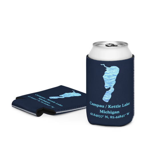 Campau / Kettle Lake Can Cooler (Regular & Slim Sizes)