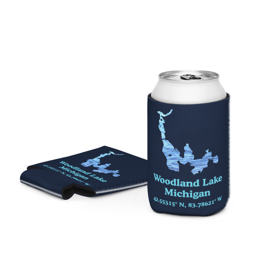 Woodland Lake Can Cooler (Regular & Slim Sizes)