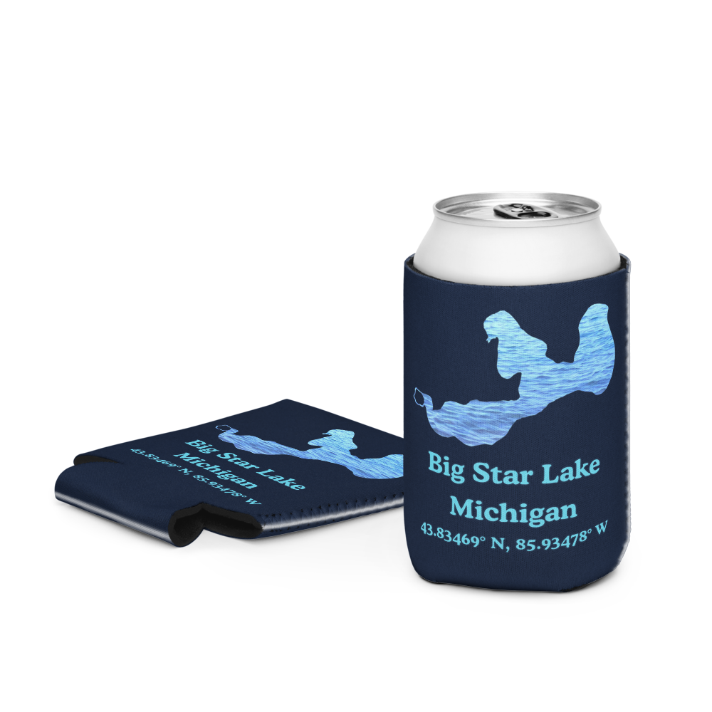 Big Star Lake Can Cooler (Regular & Slim Sizes)
