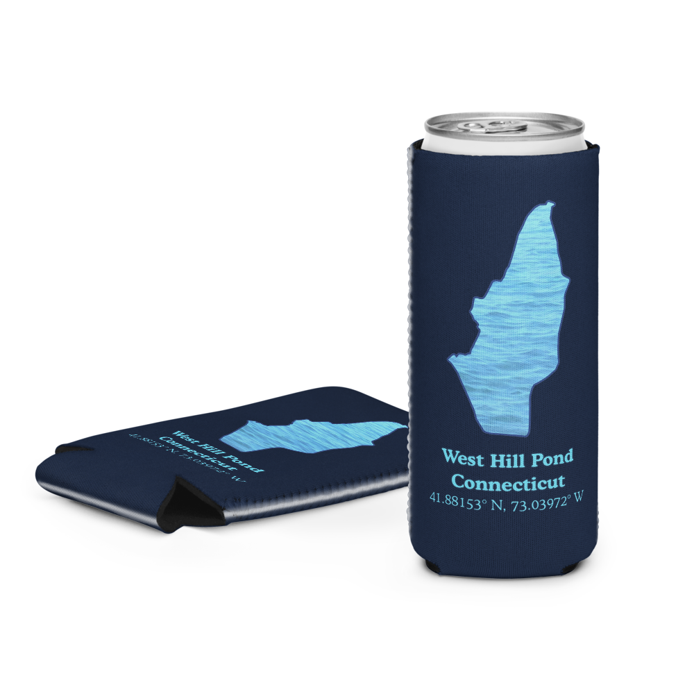 West Hill Pond Can Cooler (Regular & Slim Sizes)
