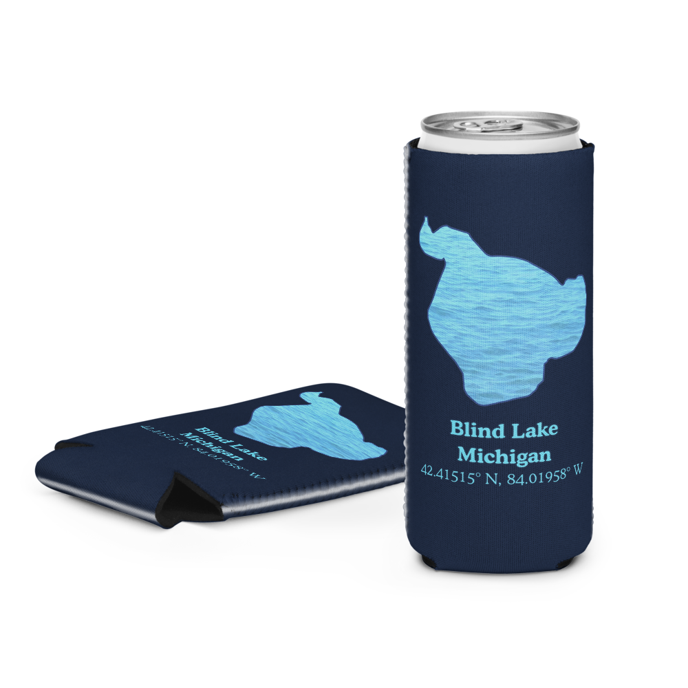 Blind Lake Can Cooler (Regular & Slim Sizes)