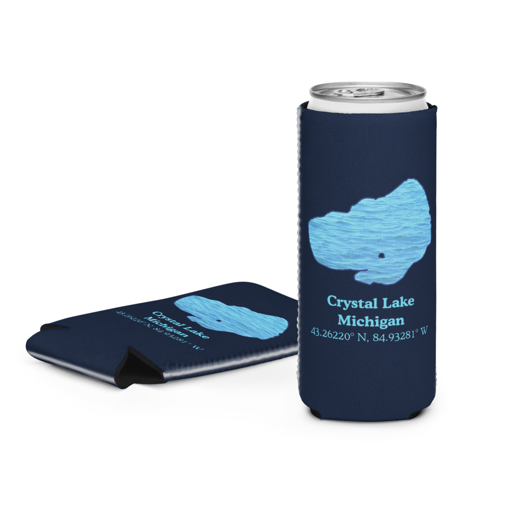Crystal Lake Can Cooler (Regular & Slim Sizes)