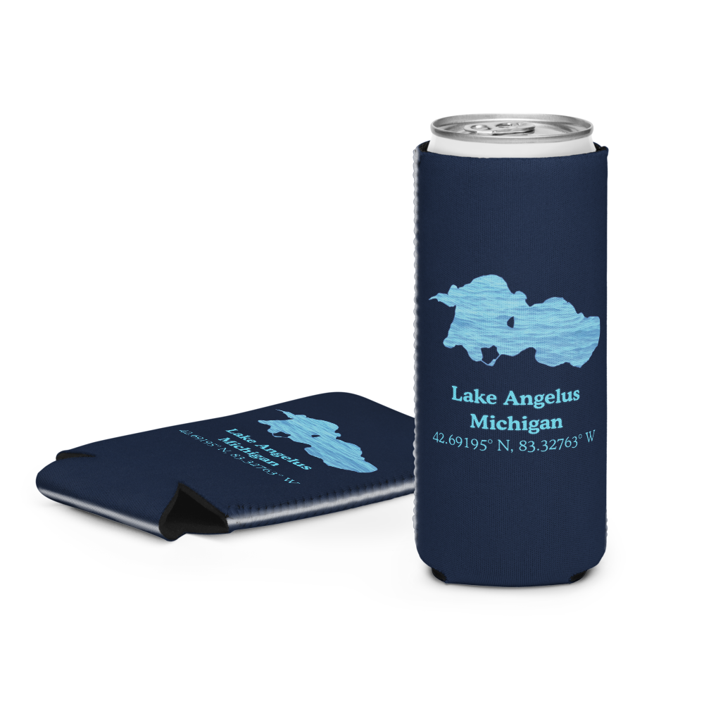 Lake Angelus Can Cooler